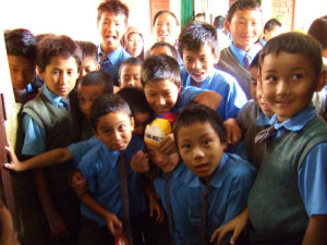 チベット子ども