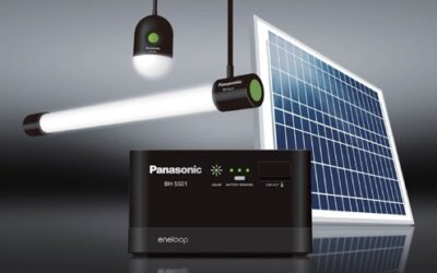 小型ソーラーシステムエネループソーラーストレージ